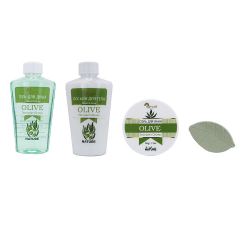 Подарочный Набор Arya В Корзинке 4 Пр. Olive