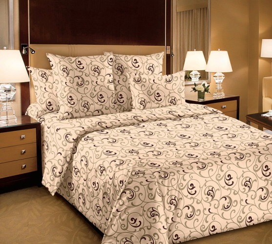 Наволочки Королевское искушение (Текс-Дизайн) "Вензель 2", 50x70, перкаль, 2 шт (01П2Н196052)