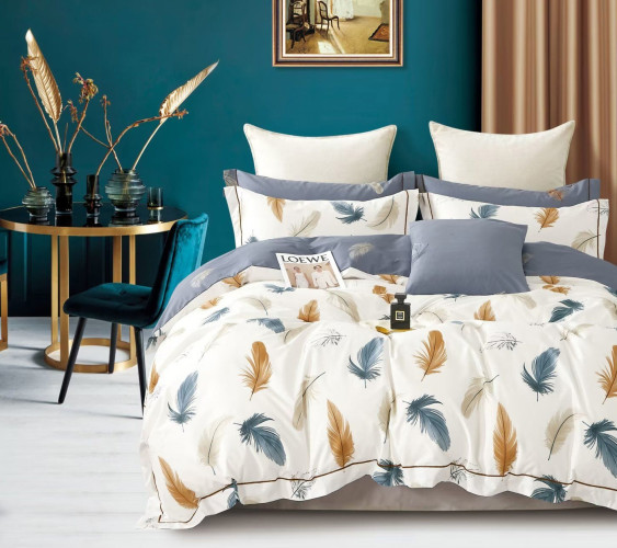 Постельное белье AlViTek (АльВиТек), семейный, сатин, на молнии (АльВиТек-CA-7-677)