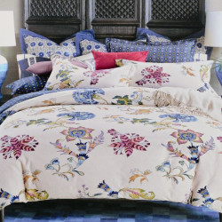 Постельное белье Valtery "C-187", 1.5-спальный, сатин (C-187-1249)