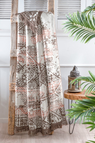 Плед Arya Home "Sandy", 150x200, хлопок (8680943220561)