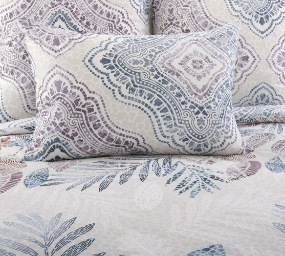 Постельное белье Белиссимо (Текс-Дизайн) "Матильда 1", евро, поплин (4150ЛН207771)