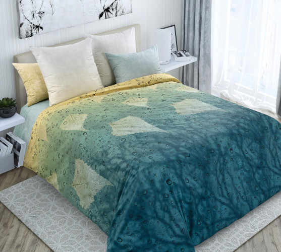 Постельное белье Белиссимо (Текс-Дизайн) "Прозрачный воздух 1", 2-спальный, поплин (2150ЛН660471)