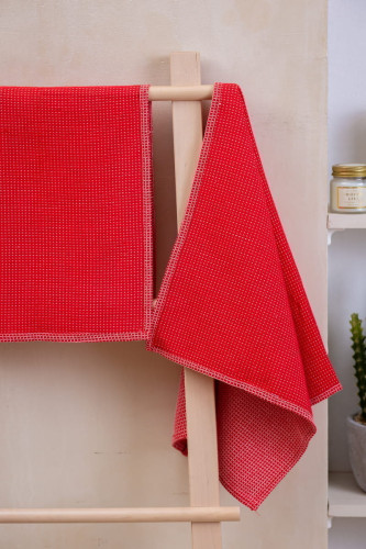 Набор полотенец Arya Home "Waffle", кухонные, 45x70, хлопок, 2 шт (8680943098450)