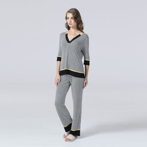 Пижама Arya Женская 5636+5637 Серый, L