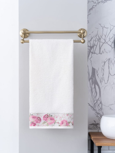 Полотенце Arya Home "Desima", для лица и рук, 50x90, махровая ткань (8680943037923)