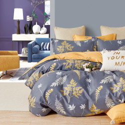 Постельное белье Cleo &quot;0063-SK&quot;, 1.5-спальный, сатин, на молнии (CLEO-SK-15/0063)