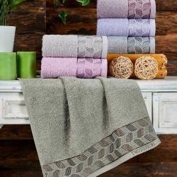 Набор полотенец TWO DOLPHINS &quot;ATLAS&quot;, 50x90, махровая ткань, 6 шт (TWO DOLPHINS-11734)