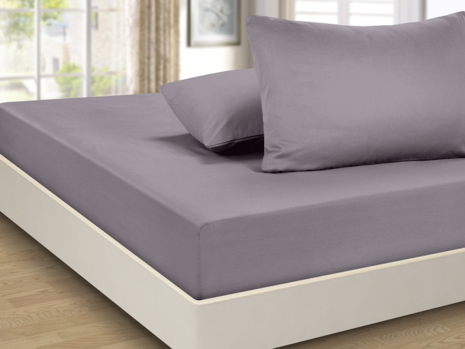 Простыня Valtery "PRC-R-41", 200x200, сатин, на резинке (PRC-R-41-1785)