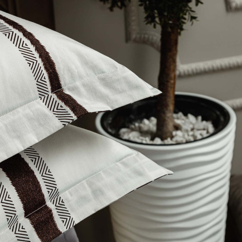 Постельное белье Arya Home "Afra", евро, сатин, печатное (8680943079268)