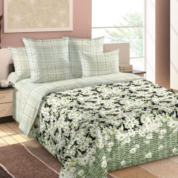 Постельное белье Белиссимо (Текс-Дизайн) &quot;Ромашки 1&quot;, евро, поплин (4150ЛН208221)