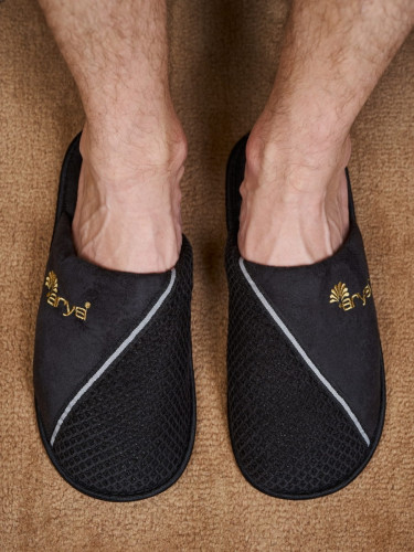 Тапочки Arya Мужские Mes, 40-41 Черный