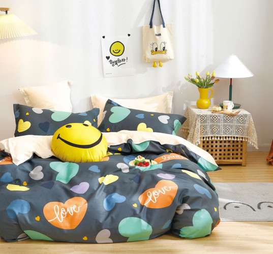 Постельное белье Valtery "DS-148", 1.5-спальный, сатин (DS-148-1249)