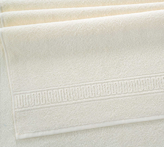 Полотенце Comfort Life (Текс-Дизайн) "Орнамент кремовый", банное, 30x60, махровая ткань (ОрнКм36аи350)