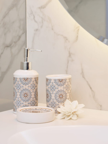 Набор Для Ванны Arya 3 Пр. Ethnic