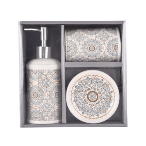 Набор Для Ванны Arya 3 Пр. Ethnic