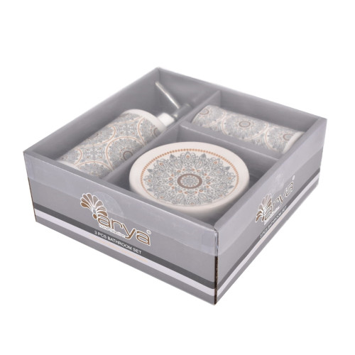 Набор Для Ванны Arya 3 Пр. Ethnic