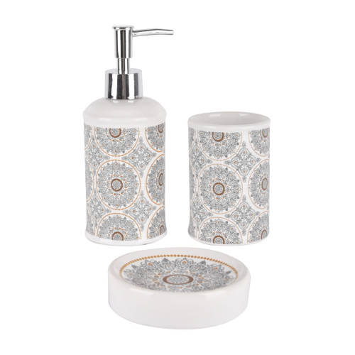 Набор Для Ванны Arya 3 Пр. Ethnic