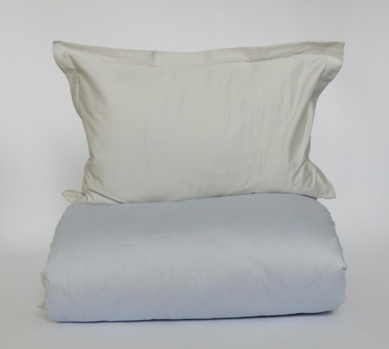 Постельное белье Королевское искушение (Текс-Дизайн) "Аквамарин", евро, сатин, на молнии (7313Г860305)