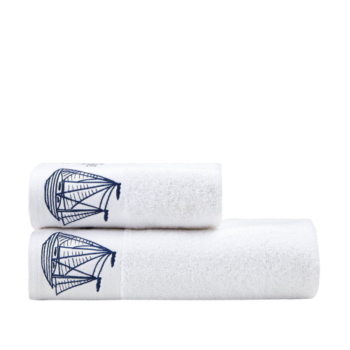 Набор полотенец Arya Home "Compas", подарочные, 50x90, 70x140, махровая ткань, 2 шт (8680943092069)