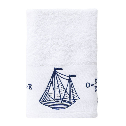 Набор полотенец Arya Home "Compas", подарочные, 50x90, 70x140, махровая ткань, 2 шт (8680943092069)