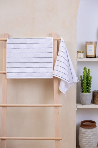 Набор полотенец Arya Home "Brea", кухонные, 40x60, хлопок, 2 шт (8680943091918)