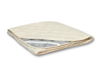 Наматрасник AlViTek (АльВиТек) "Шерсть-Микрофибра", 120x200, микрофибра, стеганый (НШМР-120) 1