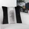 Чехол на подушку Arya Home "Preto", 45x45, велюр (8680943108821)