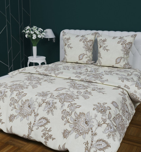 Постельное белье Valtery "Дельфия", евро, бязь (0907-1-1253)