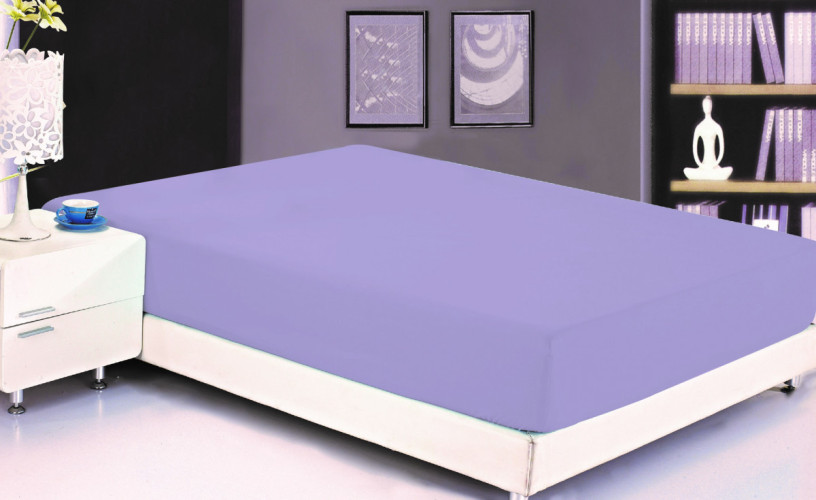 Простыня Valtery "PRC-R-41", 160x200, сатин, на резинке (PRC-R-41-1784)