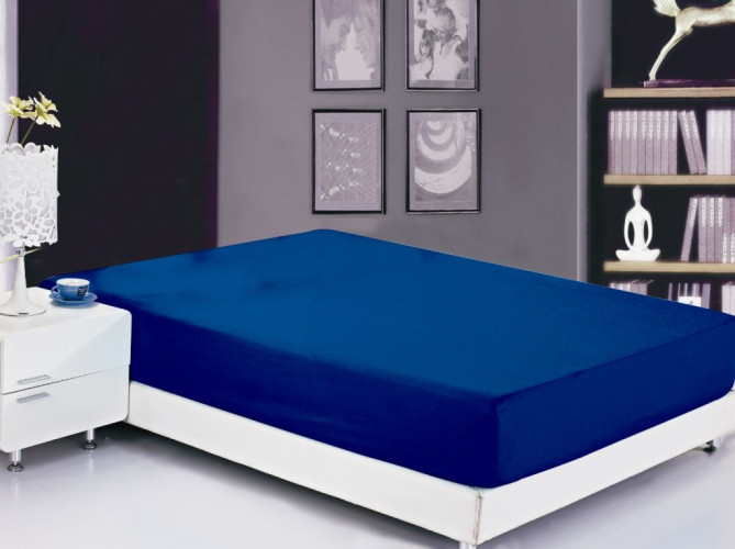 Простыня Valtery "PRMF-02", 180x200, софткоттон, на резинке (PRMF-02-1475)