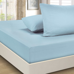 Простыня Valtery "PRC-R-18", 200x200, сатин, на резинке (PRC-R-18-1785)