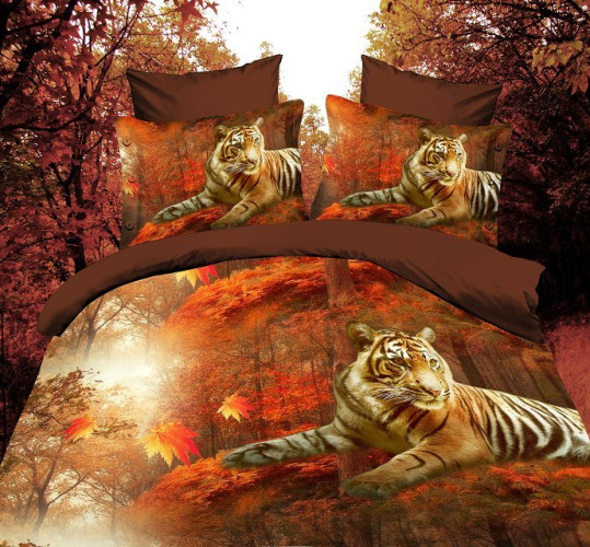 Постельное белье Valtery "SF-05", 3D, 1.5-спальный, полисатин (SF-05-1249)