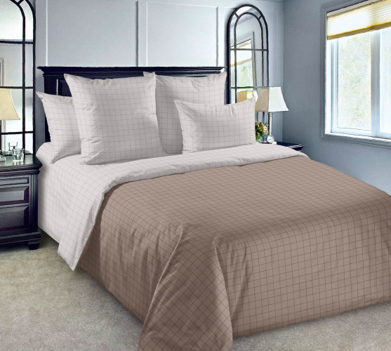 Декоративная наволочка стеганая Королевское искушение (Текс-Дизайн) "Давид 6", 40x40, перкаль (Н44СП209576)