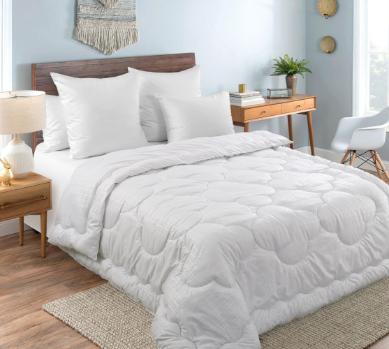 Одеяло легкое Текс-Дизайн, 200x220, микрофибра, файбер, стеганое (ОдОдФБ2220мф)