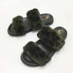 Тапочки Arya Женские, Wild, 39 Зеленый