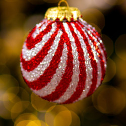 Набор елочных украшений Arya 8 см 3 пр. Xmas Ball 4 Красный