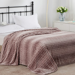 Плед Cleo &quot;VOLNA&quot;, 180x200, велсофт (180/005-VLN)