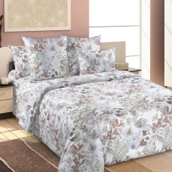 Постельное белье Белиссимо (Текс-Дизайн) "Шелковый веер 1", евро, поплин (4150ЛН205901)