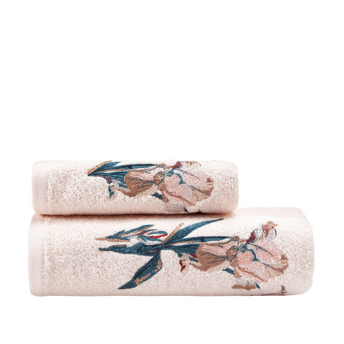 Набор полотенец Arya Home "Karah", подарочные, 30x50, 50x90, махровая ткань, 2 шт (8680943092090)