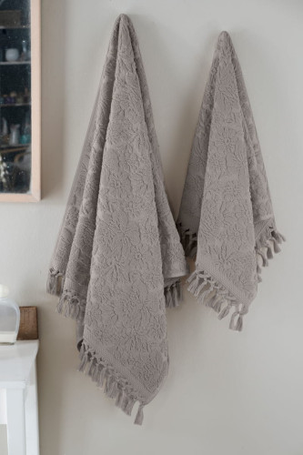 Полотенце Arya Home "Barry", для лица и рук, 50x90, махровая ткань (8680943225665)