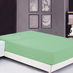 Простыня Valtery "PRC-R-26", 180x200, сатин, на резинке (PRC-R-26-1475)