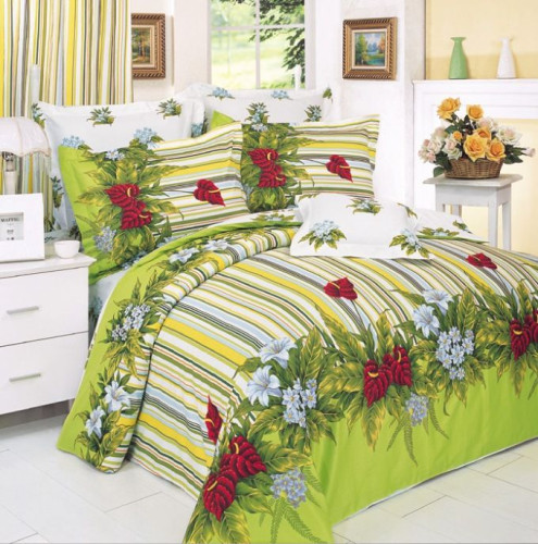 Постельное белье Сайлид "B-10", 2-спальный, сатин (B-10-1251)