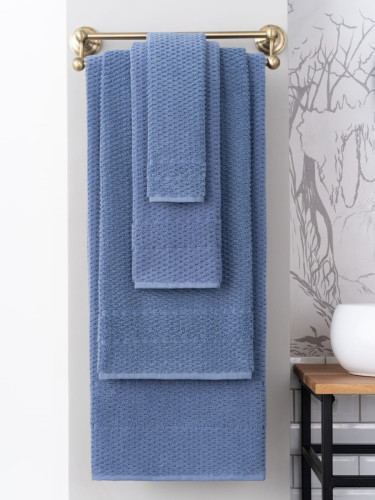 Полотенце Arya Home "Arno", для лица и рук, 50x90, махровая ткань (8698465009984)