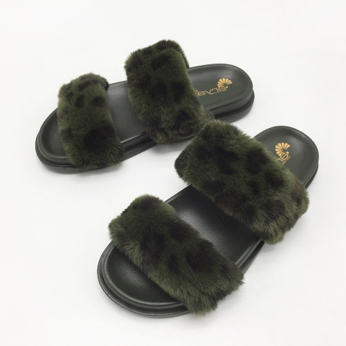 Тапочки Arya Женские, Wild, 41 Зеленый