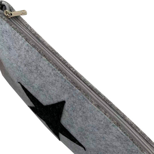 Сумка Arya из фетра 25x17 Star Серый