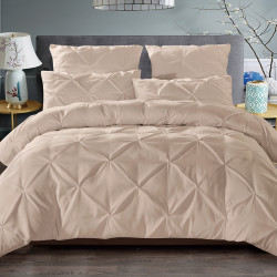 Постельное белье Cleo "Casa Mare 025-cm", евро, микросатин, на молнии, на резинке (31/025-CM)