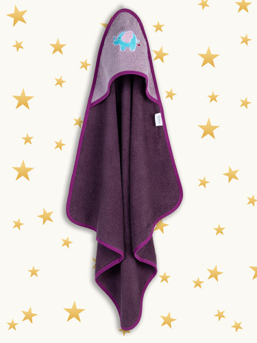 Полотенце Valtery "Slonenok baklagan", 70x70, хлопок (Slonenok baklagan-2228)