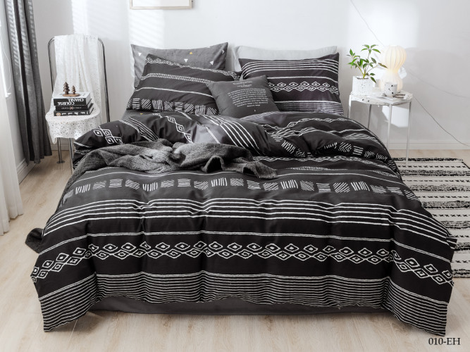 Постельное белье Cleo "Perfecto 010-EH", 2-спальный, сатин, на молнии (20/010-EH)