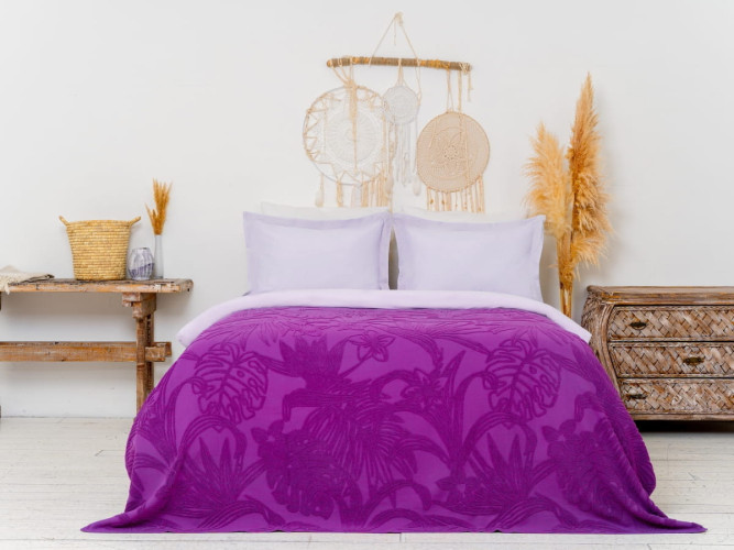 Покрывало Arya Home "Botanical Garden", 160x220, хлопок (8680943109316)